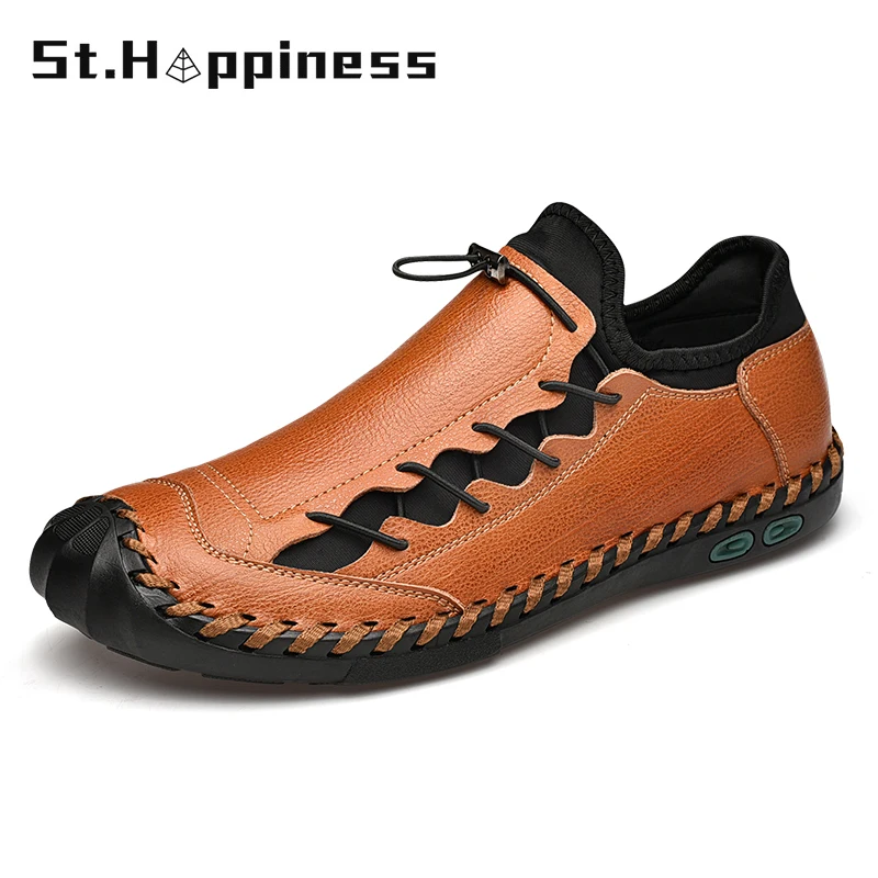 2022 новые летние мужские кожаные туфли Роскошные фирменные дизайнерские