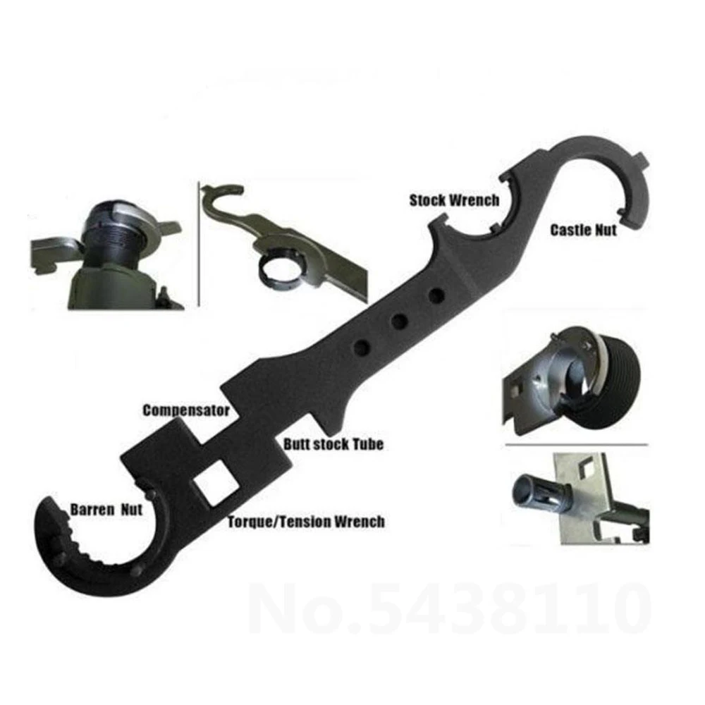 Комбинированный гаечный ключ AR15 гайковерт для замка цилиндрический трубчатый