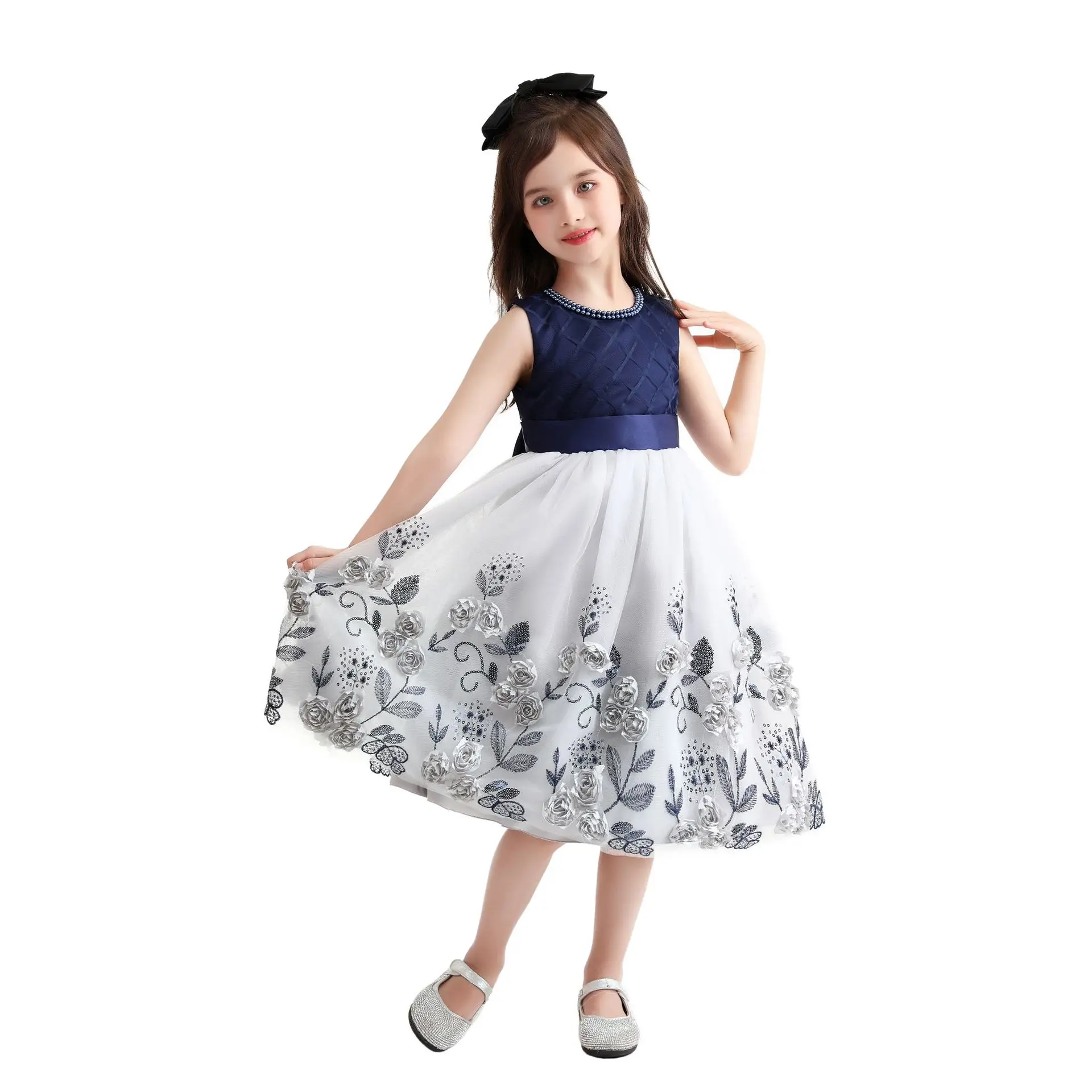 

2021 New Princess Dress Children's Dress Girl's Flower Dress Children's Day Festival Performance Host Costume Party Dress Girls
