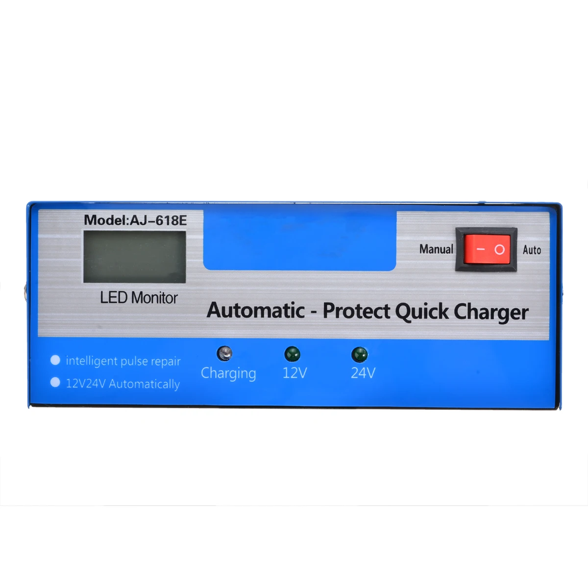 1Piece Durable 12/24V Fully Automatic Intelligent Car Battery Impulse Repair Charger EU Plug for Motorcycle Accessories |