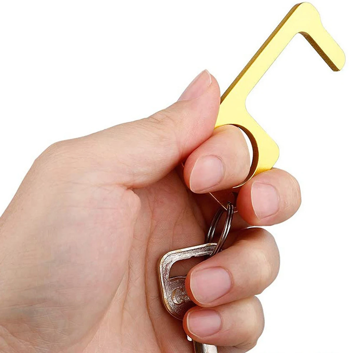 Кнопка лифта бесконтактный инструмент для открывания дверей безопасная дверная