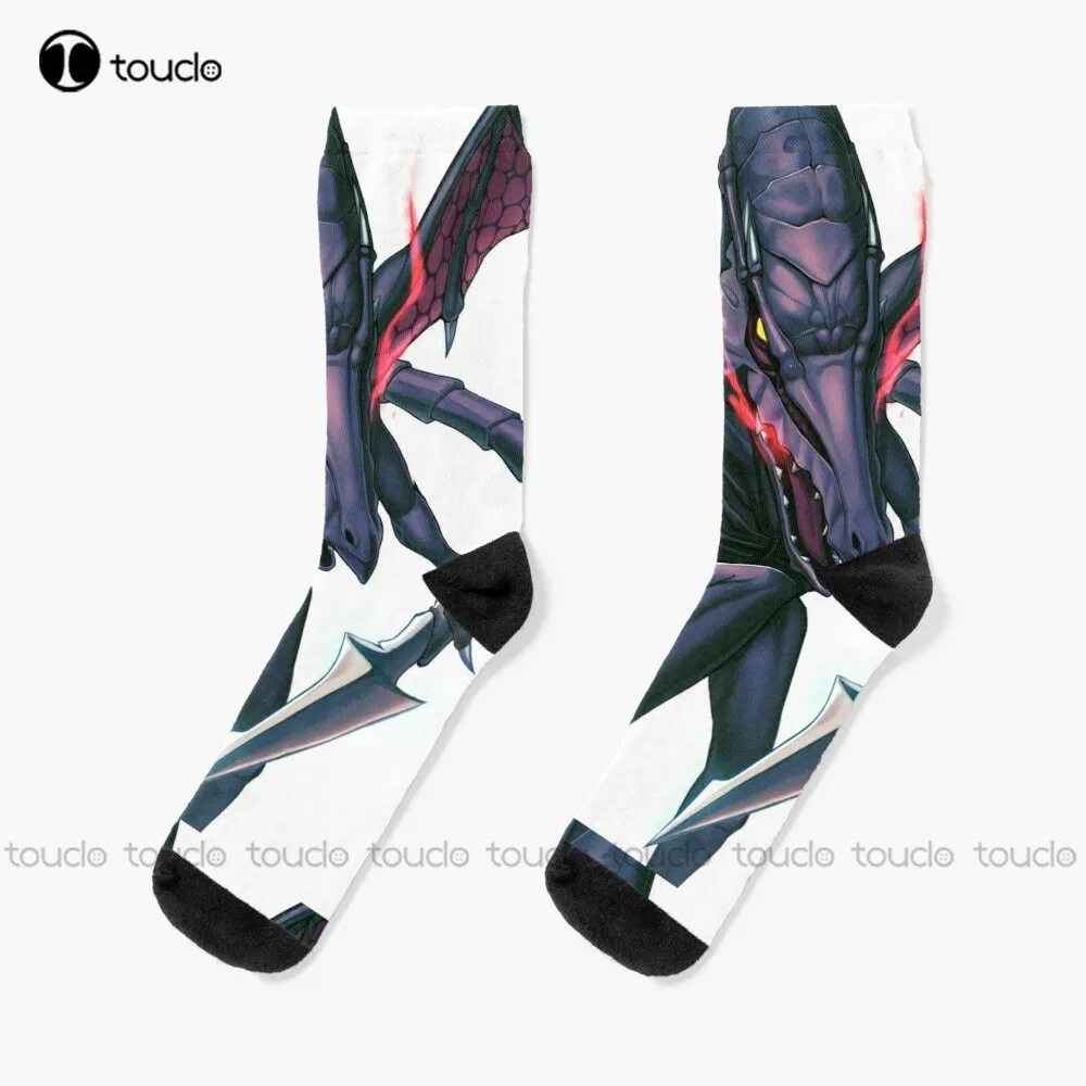 

Носки Ridley (Ultimate), молодежные, персонализированные, унисекс, для взрослых, подростков, Молодежные носки, Хэллоуин, Рождество, модный новый подарок