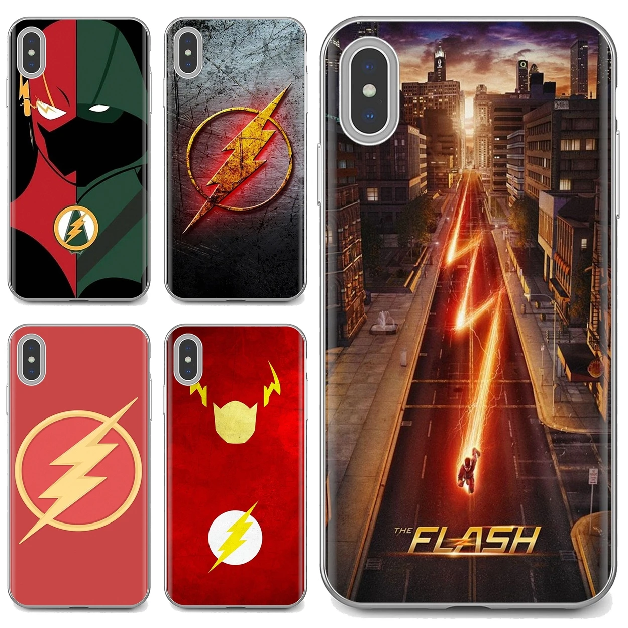 Мягкий модный чехол для iPhone iPod Touch 11 12 Pro 4 4S 5 5S SE 5C 6 6S 7 8 X XR XS Plus Max 2020 flash tv series The Flash log