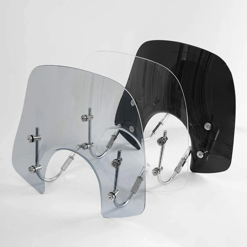 

Motorcycle Scooter Windscreen Windshield Fly Screen Deflector Protector for Piaggio Vespa