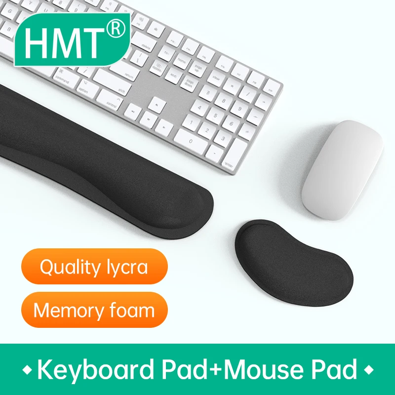 

Mechanical Keyboard Wrist Hand Rest Pad Wrist Rest Mouse Pad Durable Comfortable with Wrist Rest Ergonomic for PC Gamer Office