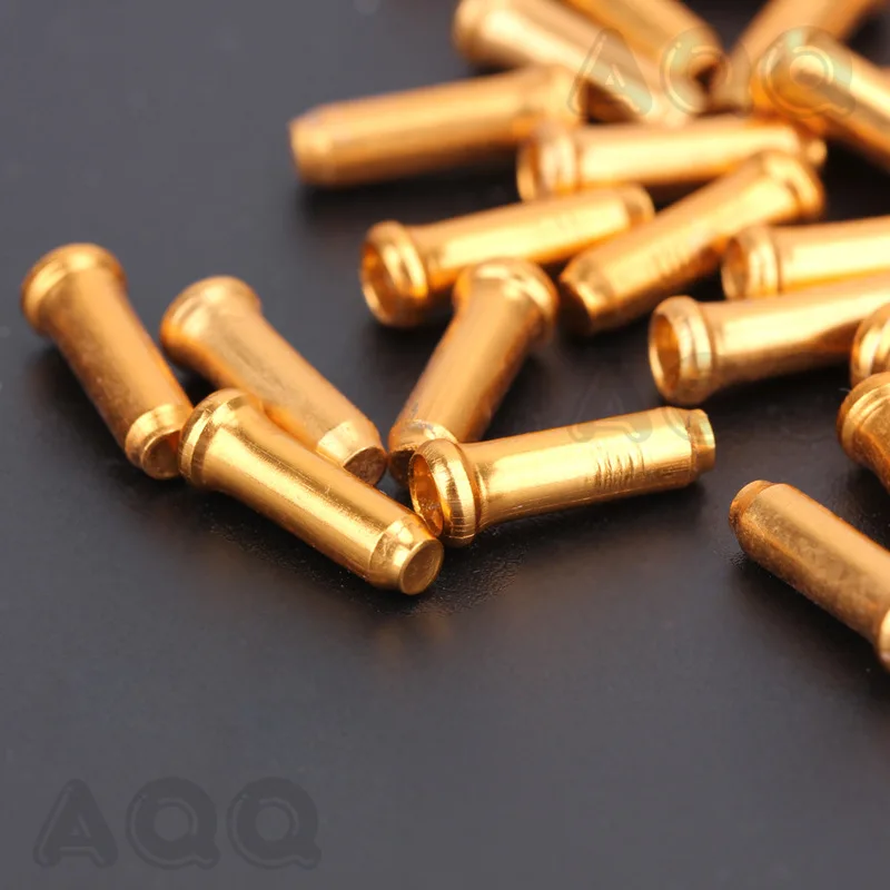 Наконечники велосипедных тросов из алюминиевого сплава 50 шт./лот тормозные