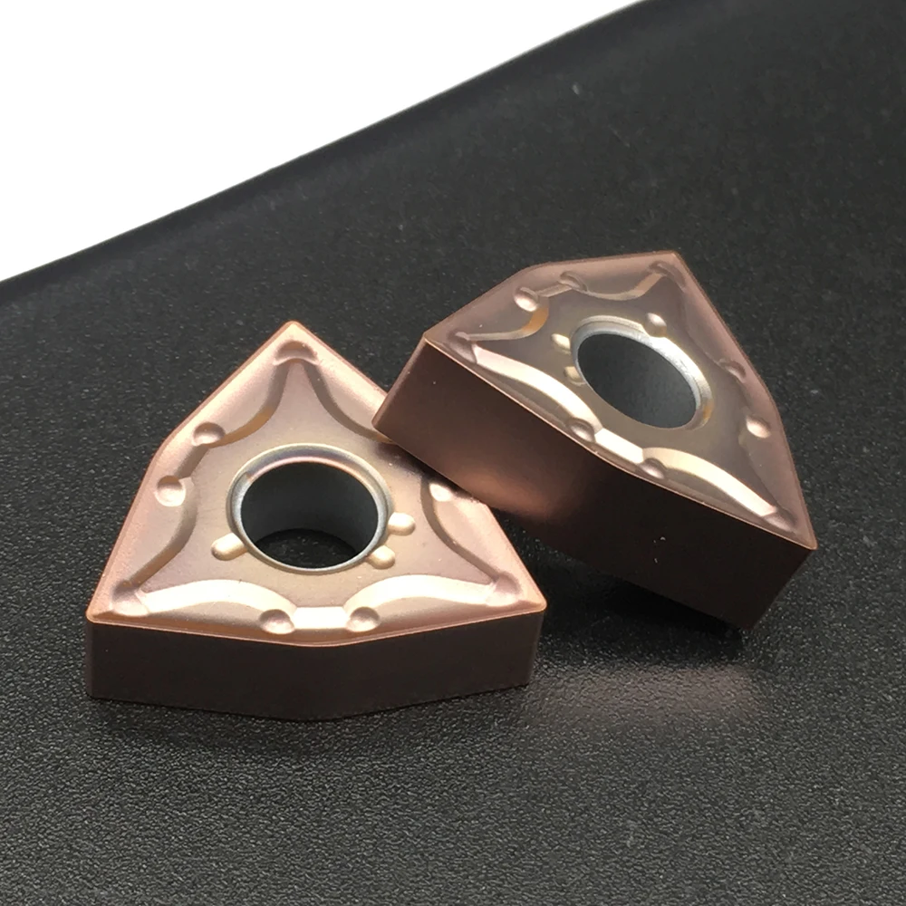 

10 шт. WNMG080404 MA FT1125 карбидные вставки внешние токарные инструменты твердосплавные вставки токарный станок резак токарный инструмент для нержавеющей стали