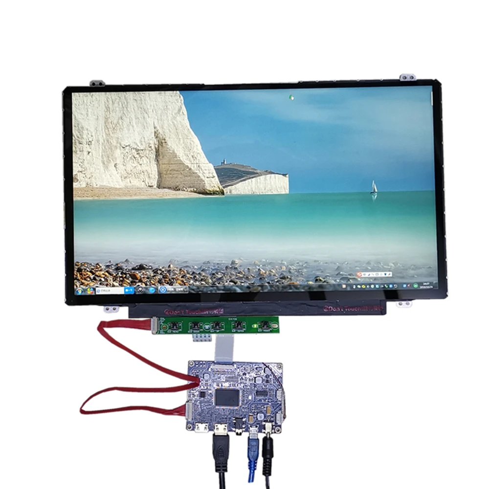 Комплект емкостного сенсорного ЖК-дисплея 14/15 6 дюймов IPS 2mini HDMI ЖК-модуль для