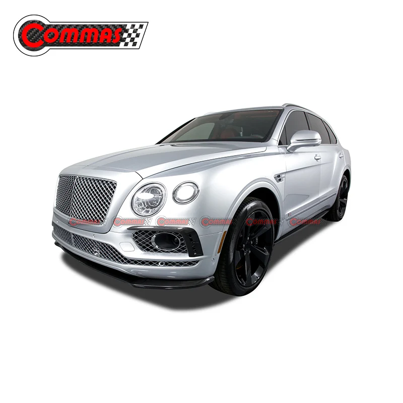 

High Quality Carbon Fiber Car Side Skirt Extensions For Bentley Bentayga W12 Limited Edition