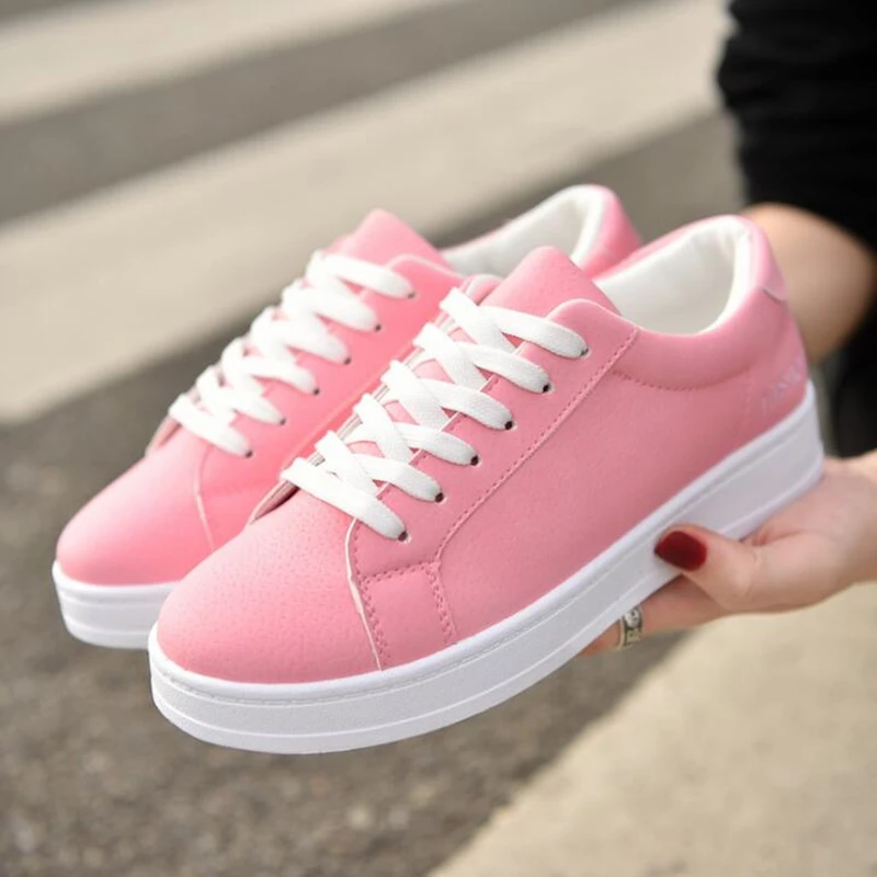 Новинка сезон осень однотонные Простые Модные белые туфли женские модные