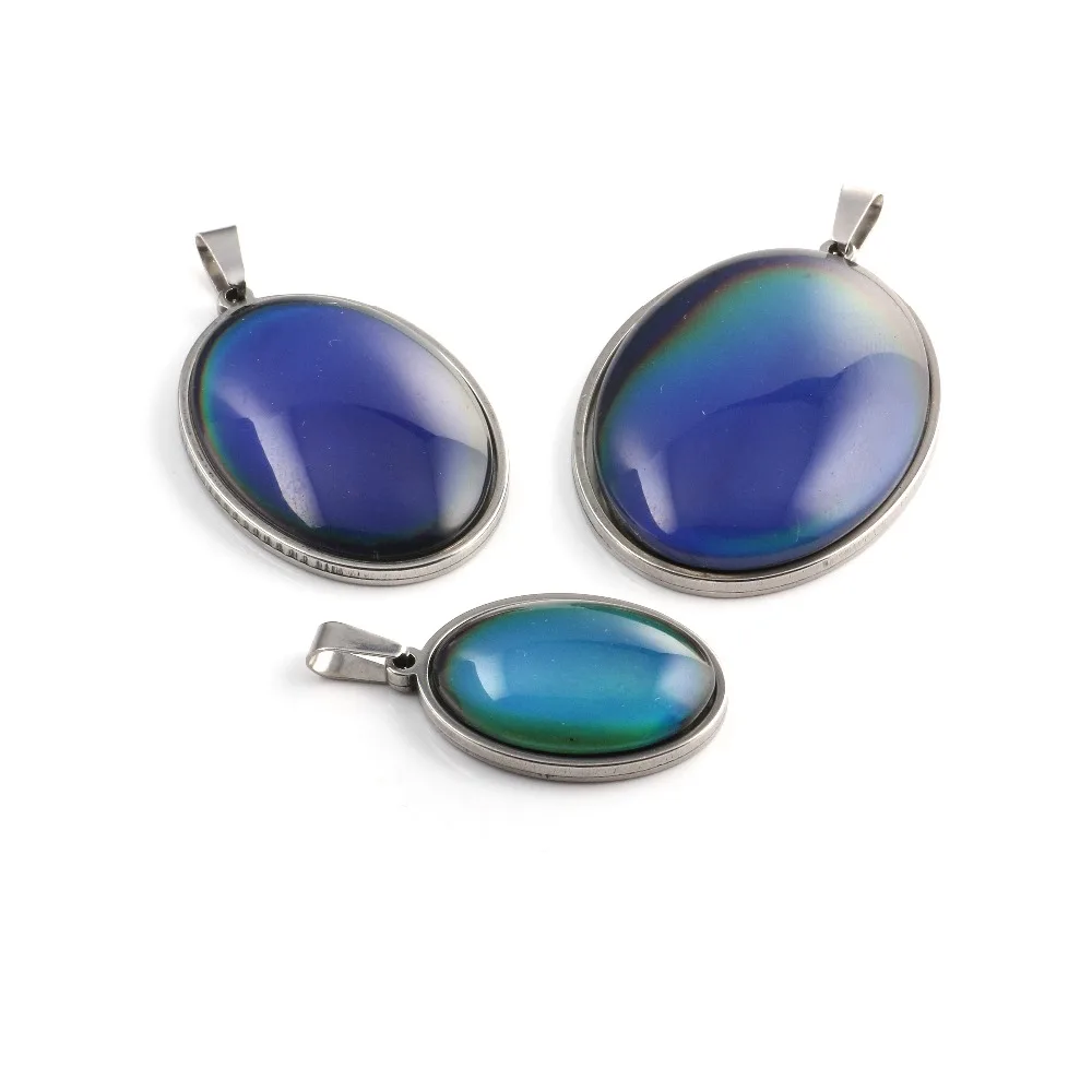 Модная новинка 3 цвета круглая подвеска в стиле ретро из нержавеющей стали