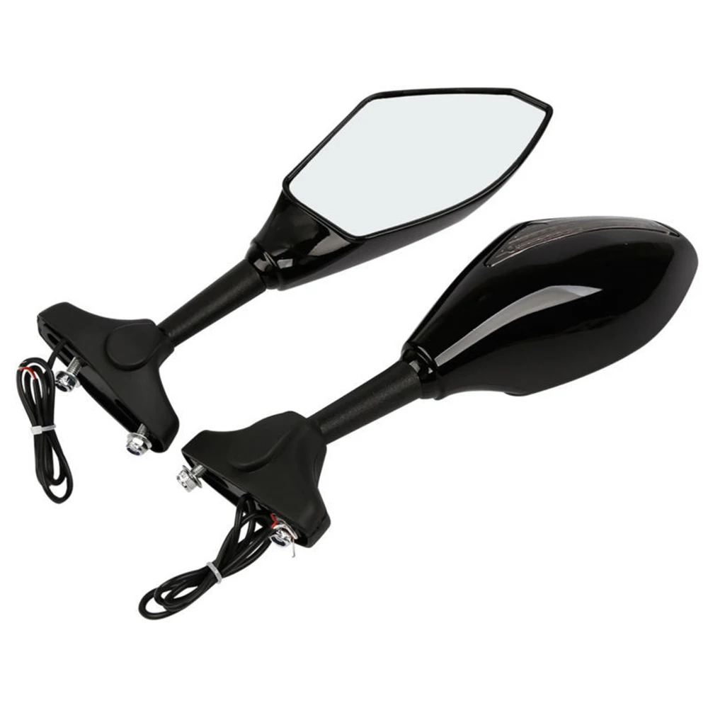 Мотоциклетные светодиодные зеркала поворотника для KAWASAKI NINJA 6R 9R 650R 250R 636 YAMAHA YZF R1 R6
