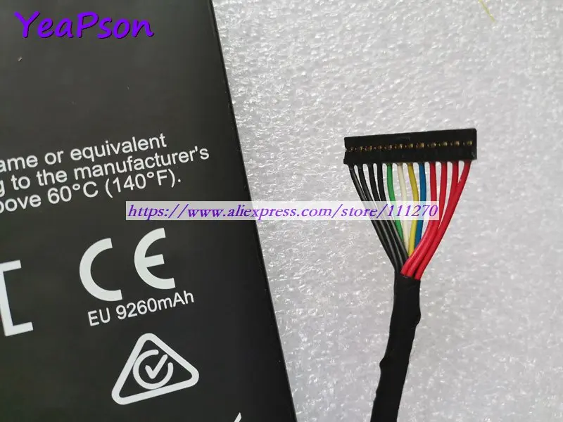Аккумулятор Yeapson для ноутбука Getac 7 6 В 9260 мА · ч оригинал 44/109/4630SP 0B23 011N0RV 2ICP6/