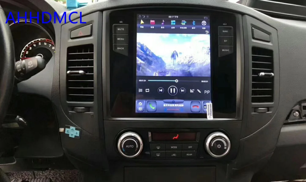 Мультимедийный плеер в стиле Tesla автомобильный стерео проигрыватель на Android с GPS