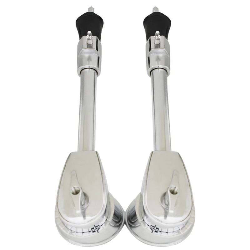 Горячая HG 2Pcs профессиональный барабан ножка бас шпоры ноги с нескользящей ножкой ударный инструмент