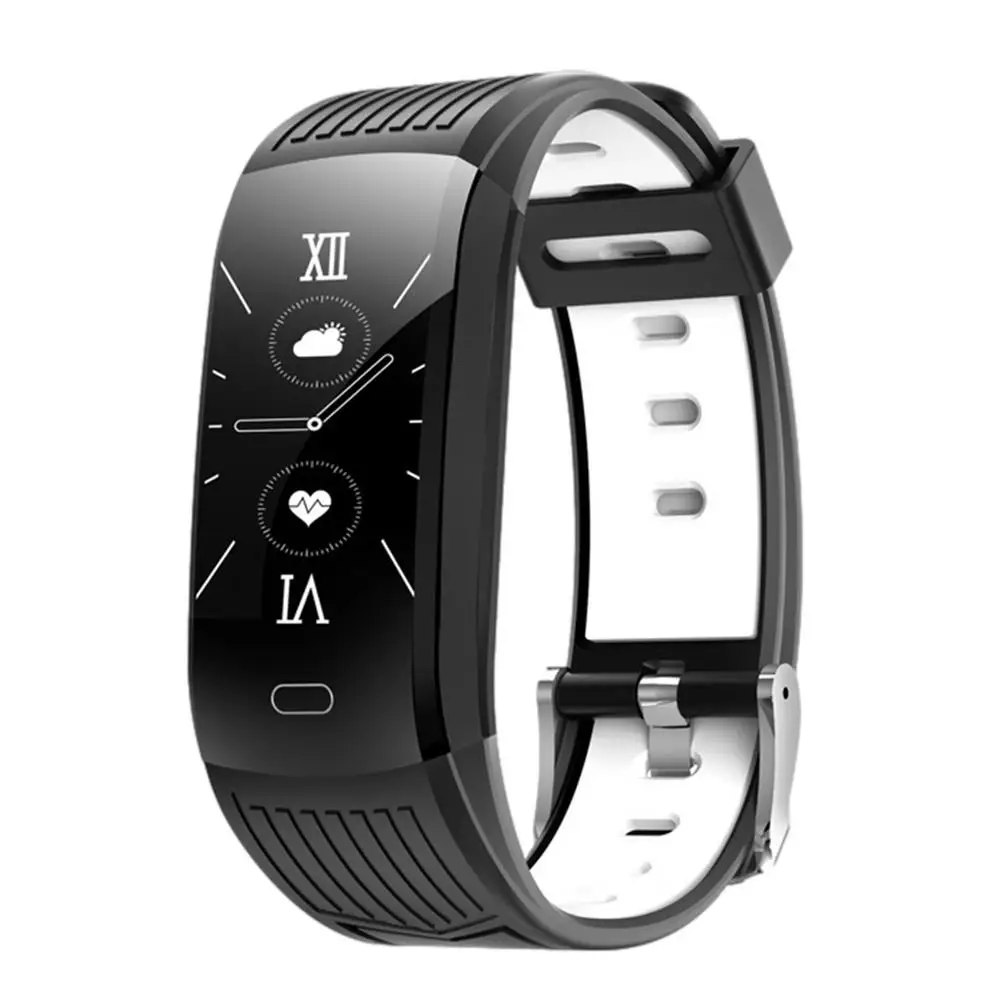 

Smart Wristband Men Women Custom UI Bluetooth Sports Bracelet Message Reminder Music Control IPX7 Waterproof Fitness Smartband