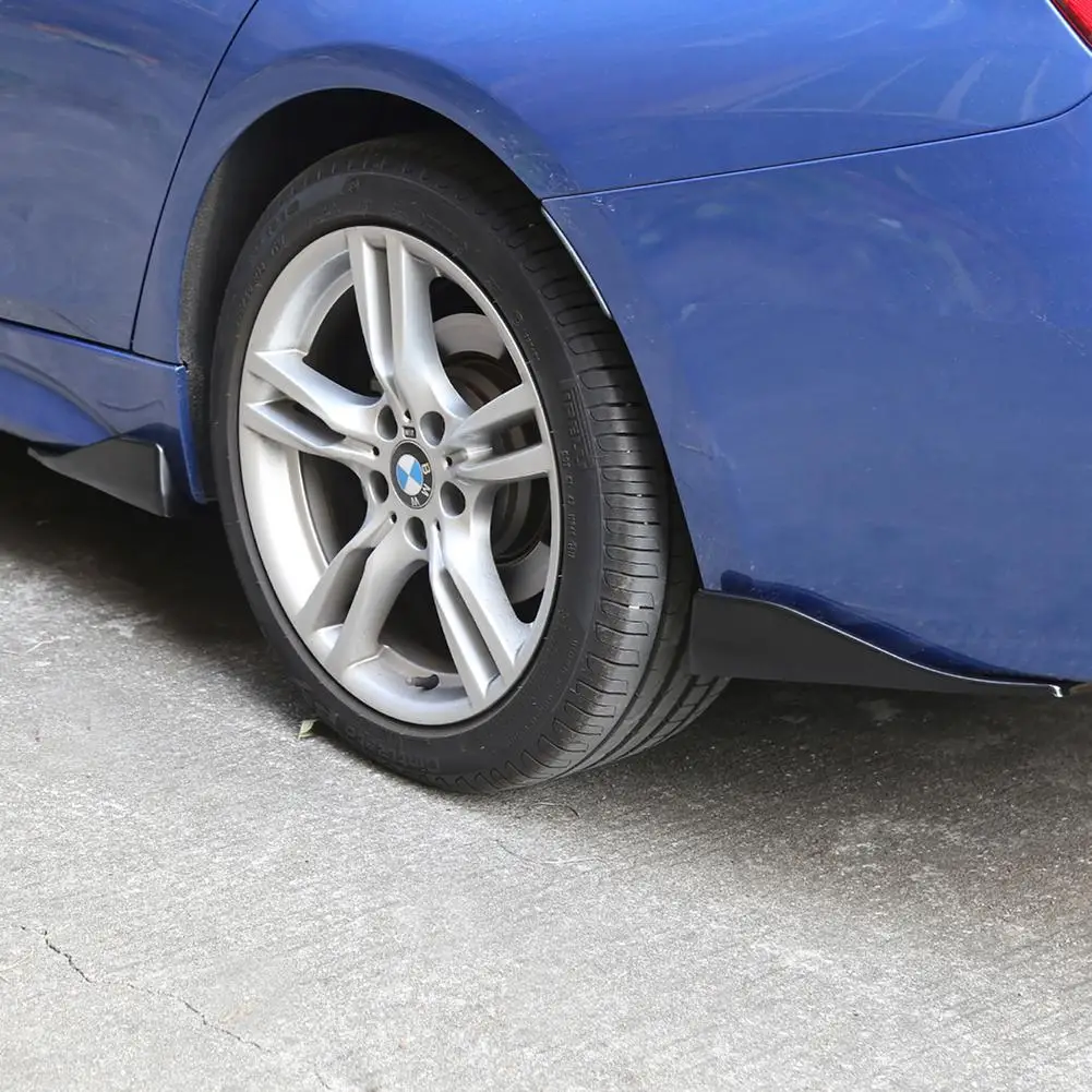 35 см Универсальный Автомобильный задний бампер разветвители передник левый