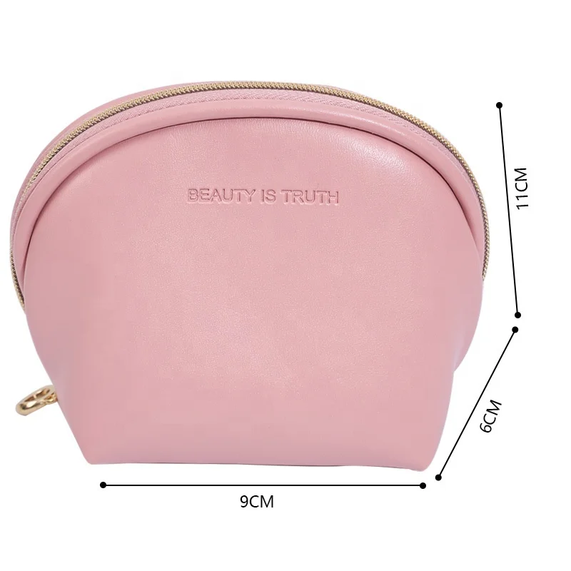 

Pu Leather Zipper Coin Purse Small Travel Bag Women Gift Cosmetic Lipstick Storage Bags
