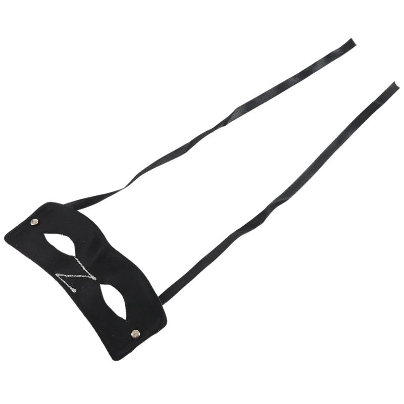 Новая Маскарадная маска на глаза костюм маскарадный мяч черное маленькое