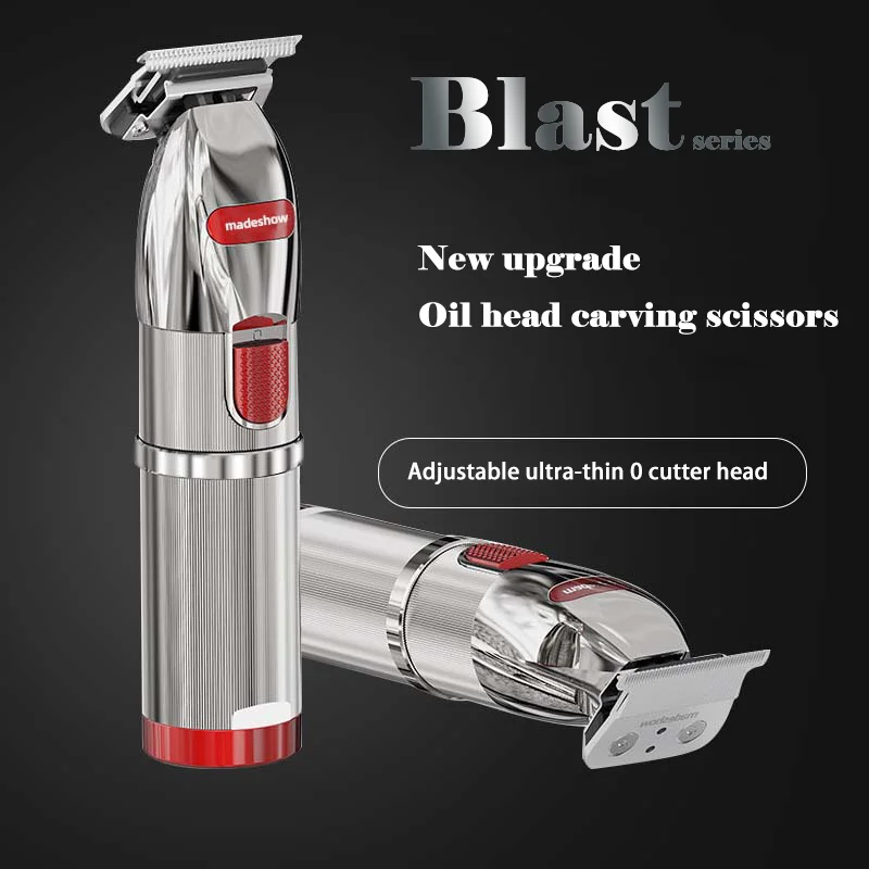 

2021 New Professional Hair Clipper For Men , Beard Trimmer Barber 0.1mm Baldhead Clippers Hair Cutting Machine Cut T Blade Trimm