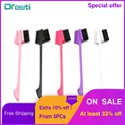 Двусторонняя щетка для ухода за кожей лица, расческа для бровей, инструмент для укладки