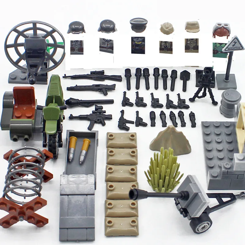 

6 шт., Детский конструктор «Пустынный Орел»