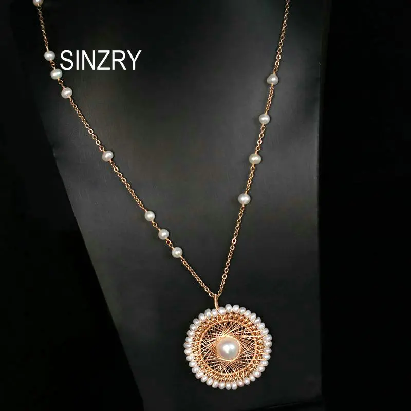 SINZRY горячая Распродажа оригинальное ожерелье ручной работы из натурального