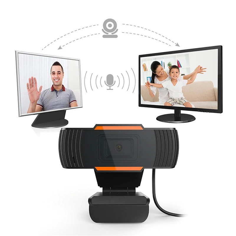 

USB Computer Webcam Full HD 1080P Webcam Camera Digital Web Cam With Micphone For Laptop Desktop PC Tablet Rotatable Camera