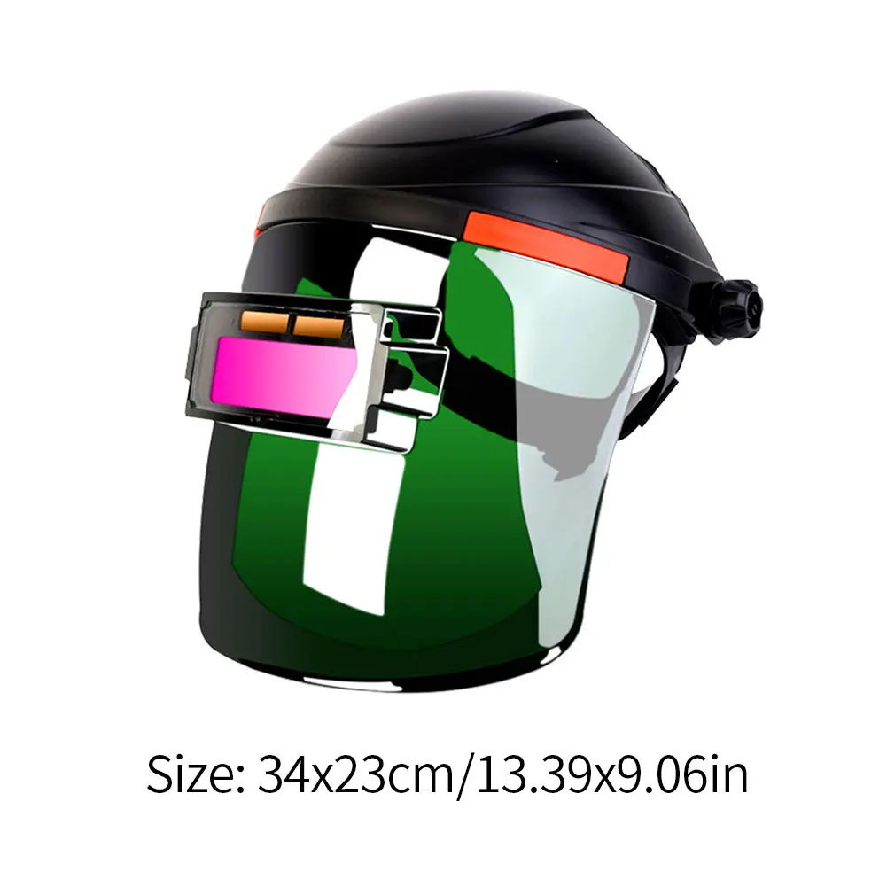 

Electric Welding Mask Helmet Solar Automatic Darkening Range Flip Welding Protective Lens for Welding Machine Helmet Mask Tool
