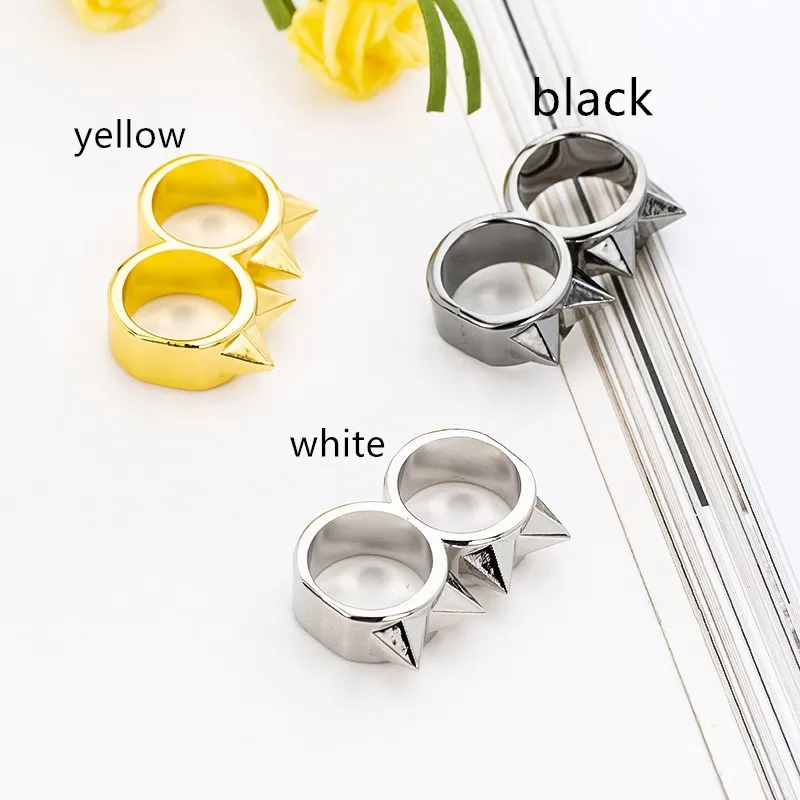 Уличное кольцо для самозащиты из цинкового сплава жесткое инструмент