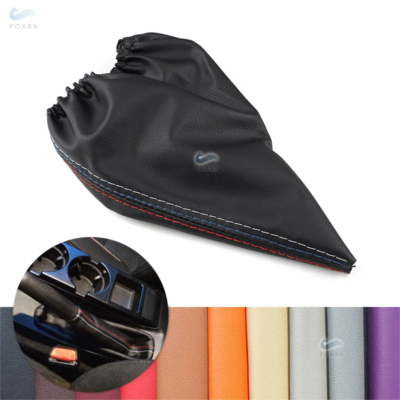 

For BMW 3 Series E36 E46 E30 E34 M3 Z3 Car Accessories Interior Gear Shift Collars Manual Handbrake Gaiter Boot Leather Cover