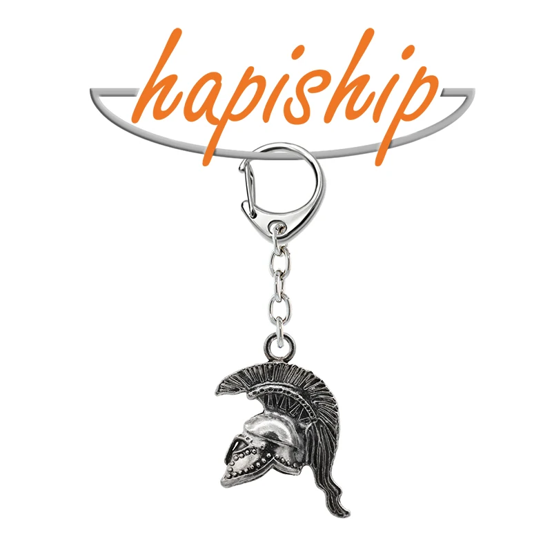 Hapiship Топ Новые женские/мужские Модные Винтажные милые брелки для шлема из сплава