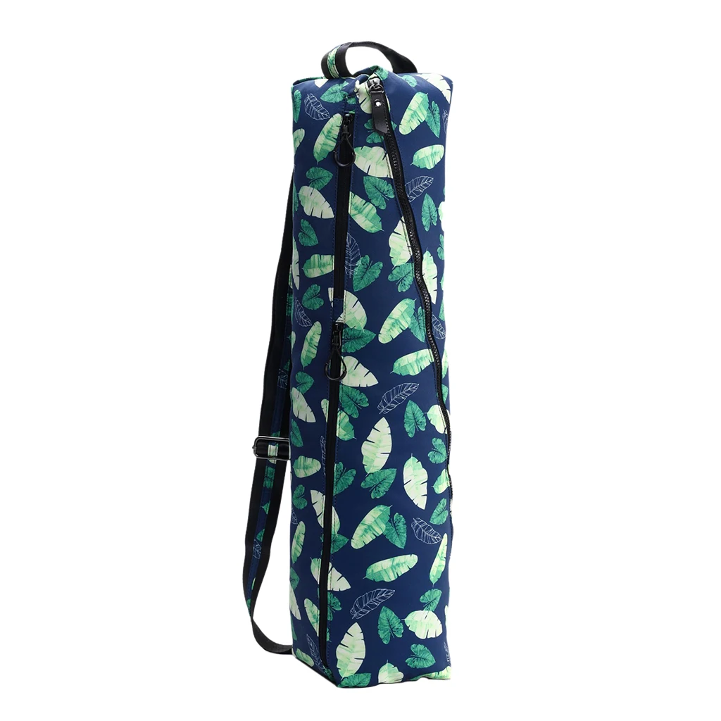 

Yoga Mat Bag Carrier with Storage Pocket, Adjustable Shoulder Strap Heavy Duty & Machine Washable - Fits Most Yoga Mat Sizes