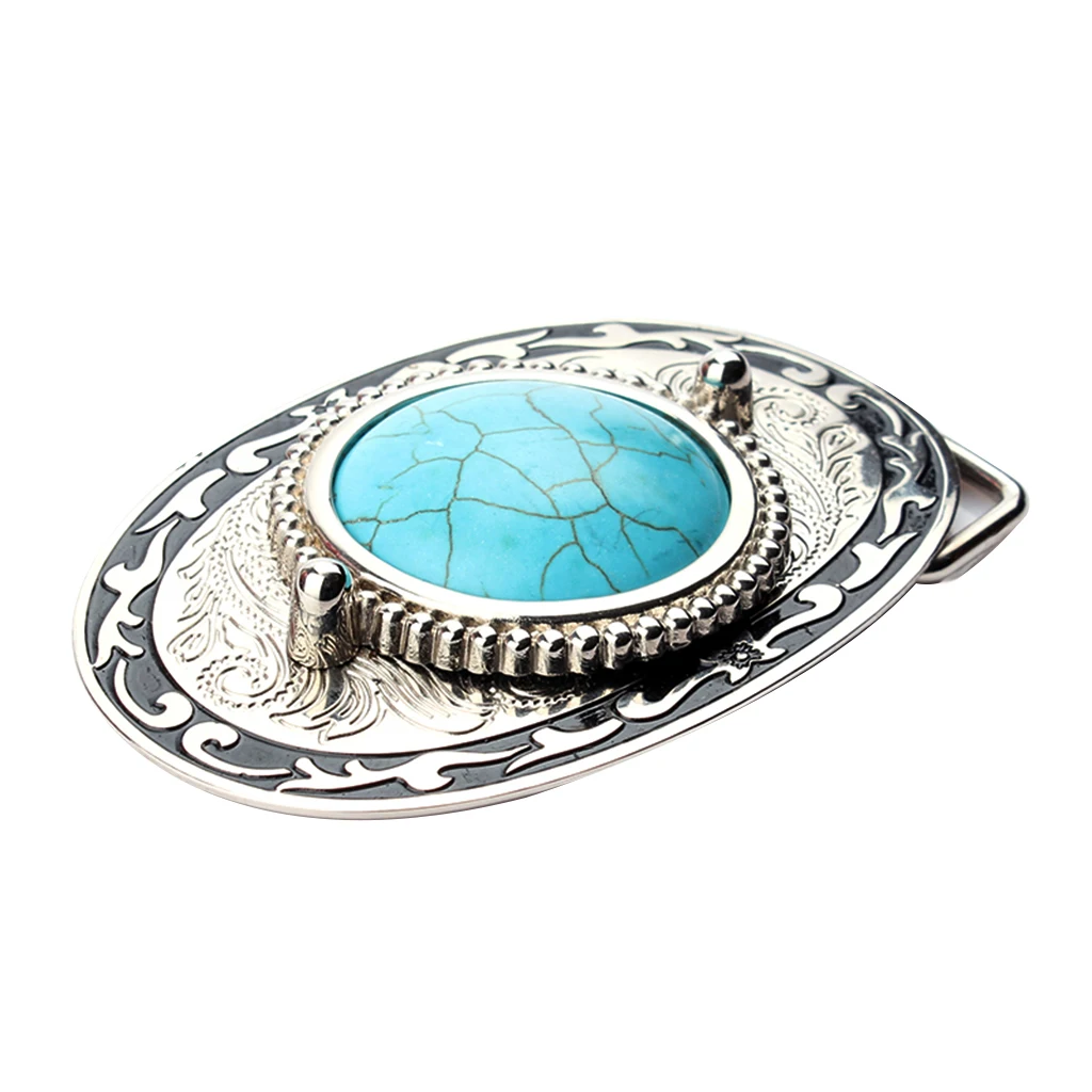 

пряжка для ремня Turquoise Belt Buckle, Western Cowboy Cowgirl Buckles for Ladies Women Girls Turquoise Belt Buckle