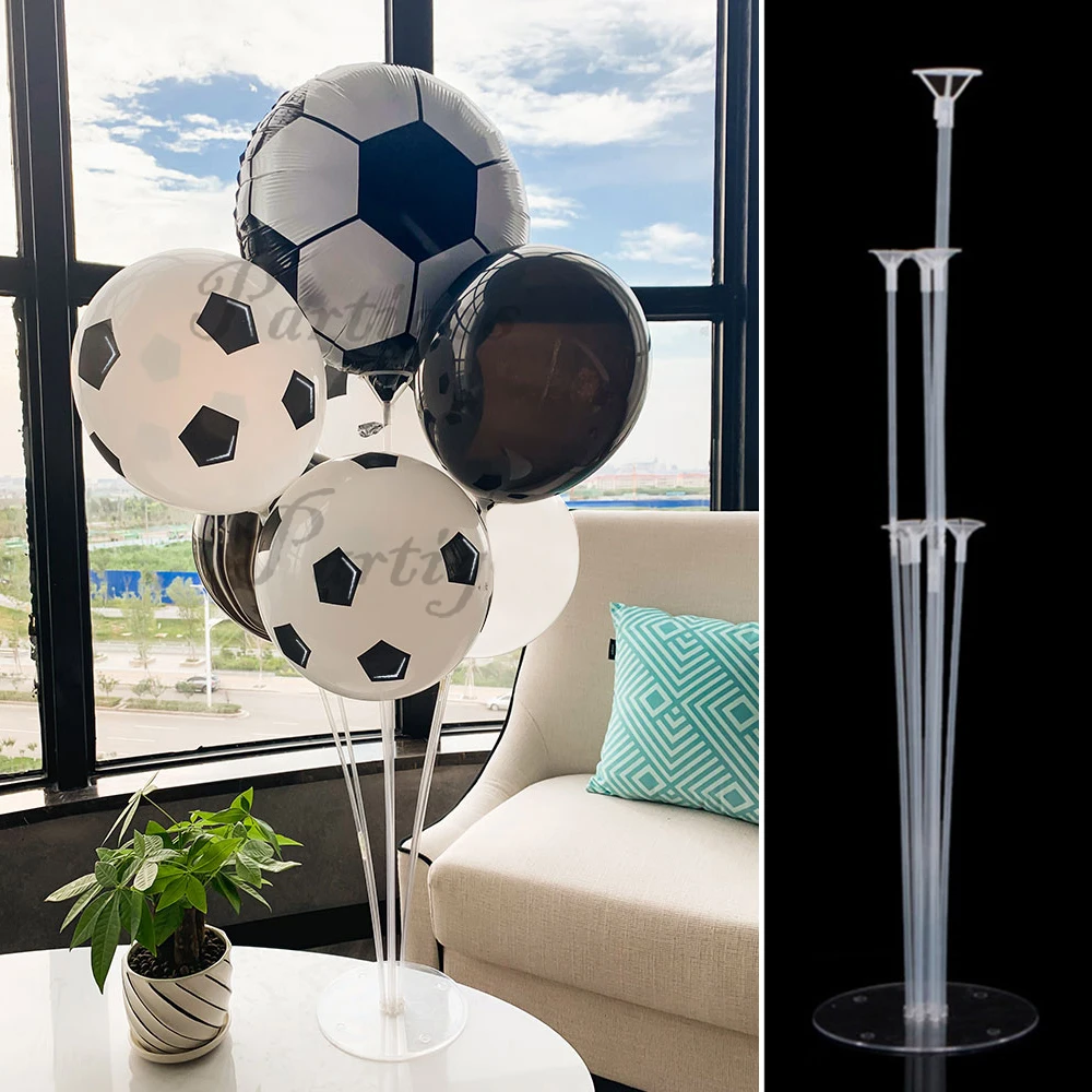 Футбольная подставка для воздушных шаров держатель шарика Детские вечерние