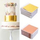 DIY искусственная Золотая Серебряная фольга, бумажная фотобумага, блестящая фотография, для дня рождения, свадьбы