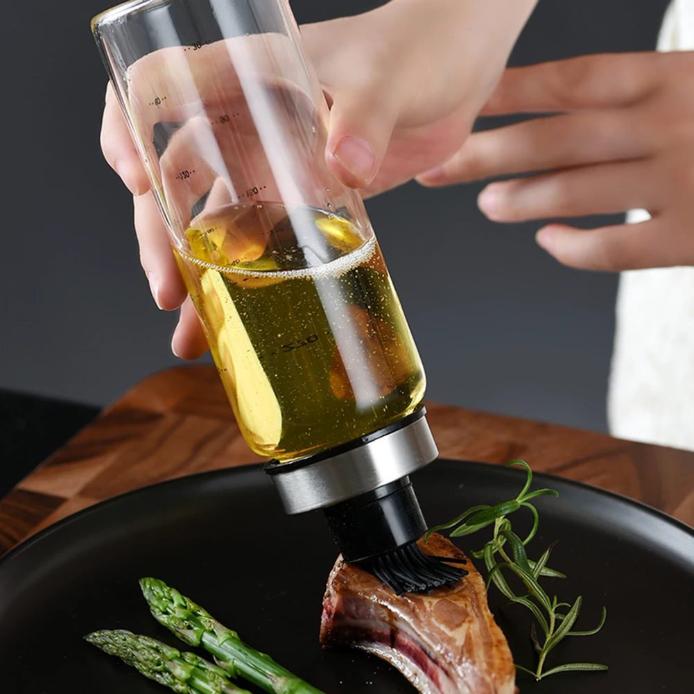 Бутылка для масла выпечки барбекю термостойкая бутылка боросиликатного соуса