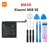 xiao mi 100 orginal bm3d 3020mah battery for xiaomi mi 8 se mi8 se mi8se bm3d high quality phone replacement batteries tools