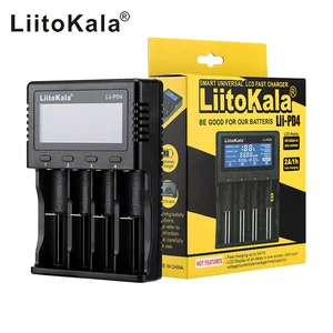 liitokala charger lii pd4 18650 battery 26650 21700 18350 aa aaa 1 2v 3 2v lithium nimh battery with lcd display pk nitecore free global shipping
