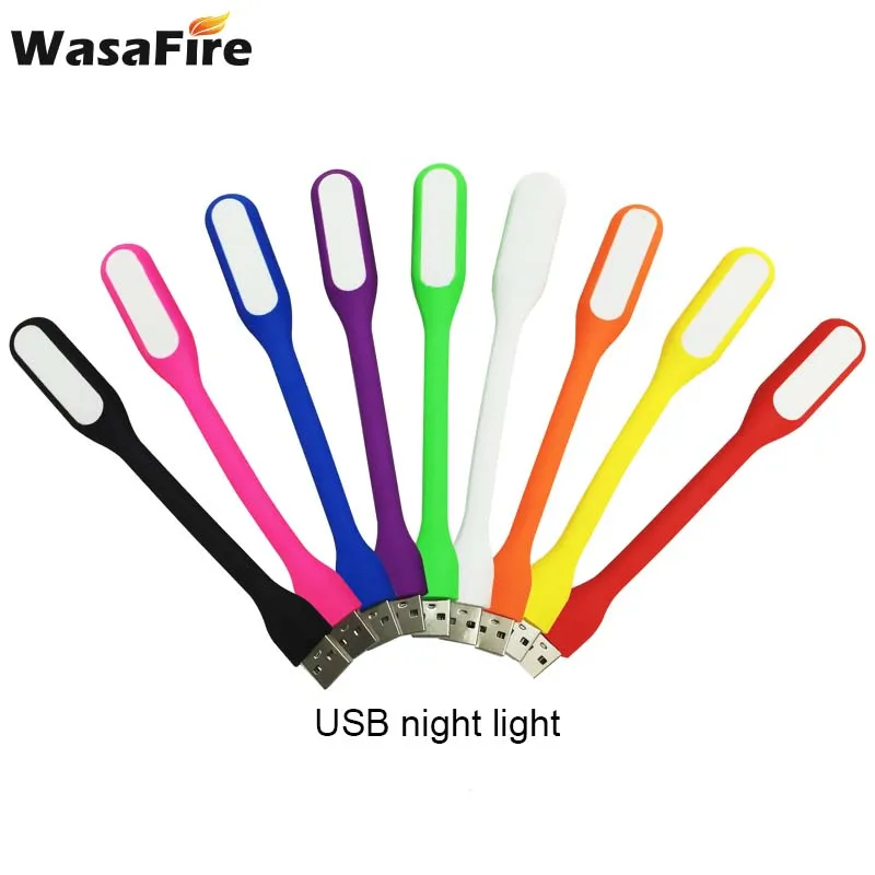 Usb портами и светодиодным индикатором ночного светильник гибкие книга для чтения