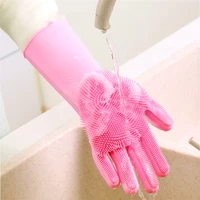 nitrile gloves kitchen silicone guantes rubber glove vinyl antistatic cleaning waterproof washing glove dishwashing household