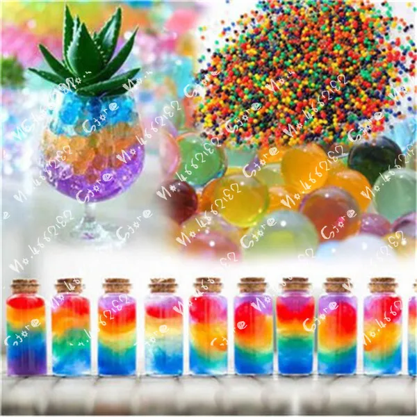 170 шт растения бонсай Кристальные Водяные Шарики Сделай Сам водопоглощающие