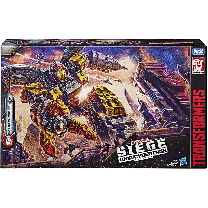 Hasbro трансформаторы игрушки поколений войны для Сладкая Конфета Titan WFC S29 Омега
