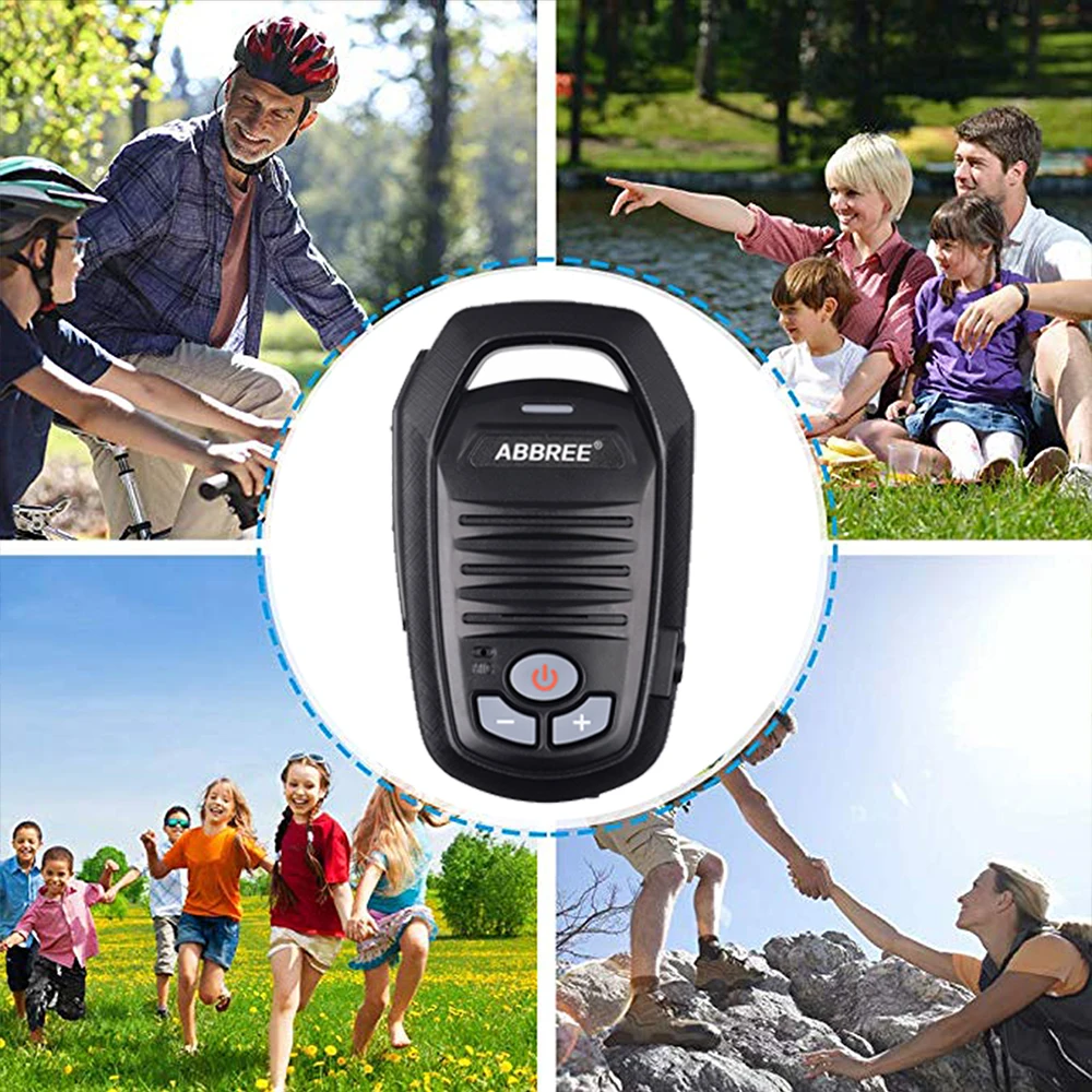 4PCS Abbree AR-639 Mini Walkie Talkie free license 0.5W FRS Handsfree VOX Children Ham CB Radio Transceiver Gift Comunicador | Мобильные