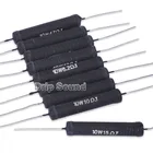 2 шт. 4,7-27 Ом 10 Вт энтузиаст разделитель динамиков кроссовер неиндуктивный провод обмотки резистора провода обмотки сопротивление проволоки