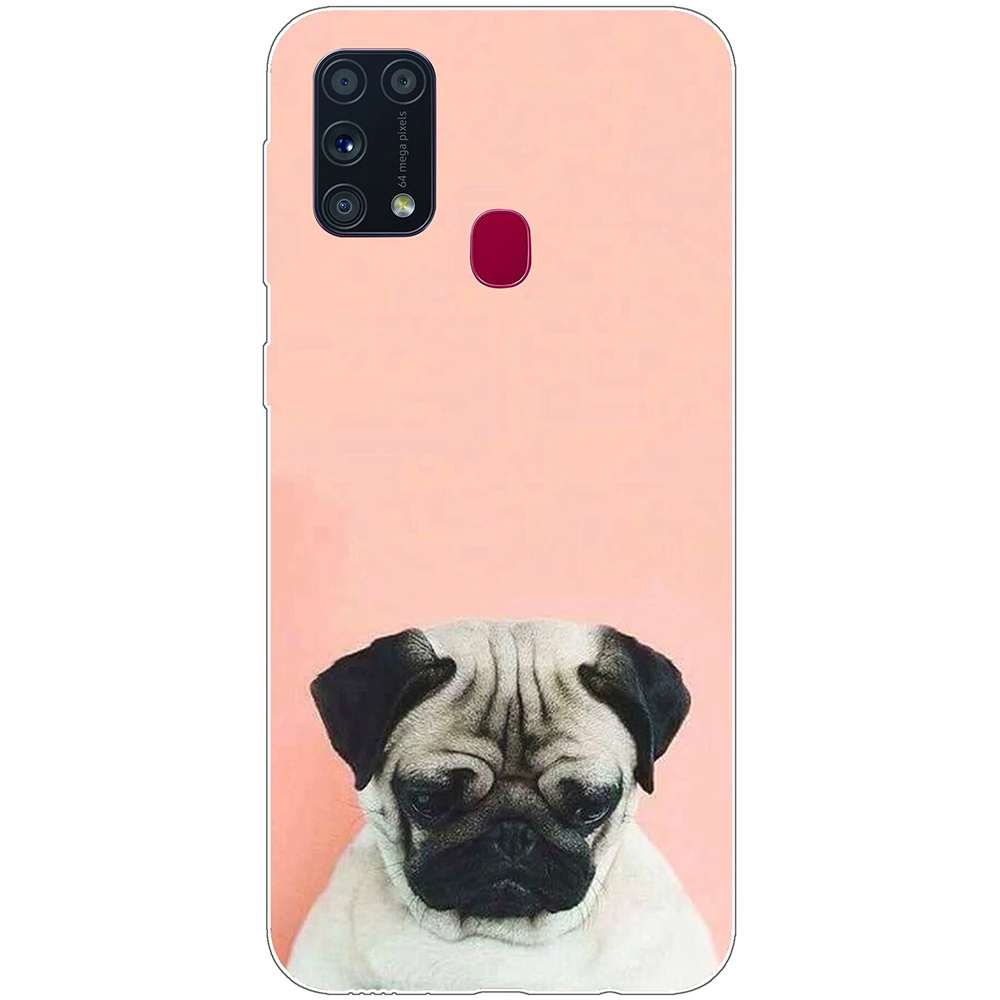 

Silicon Case for Samsung Galaxy M31 Clear Luxury Tpu Case Shell Phone Case Full Protective Dirt-resistant Shell Phone Case