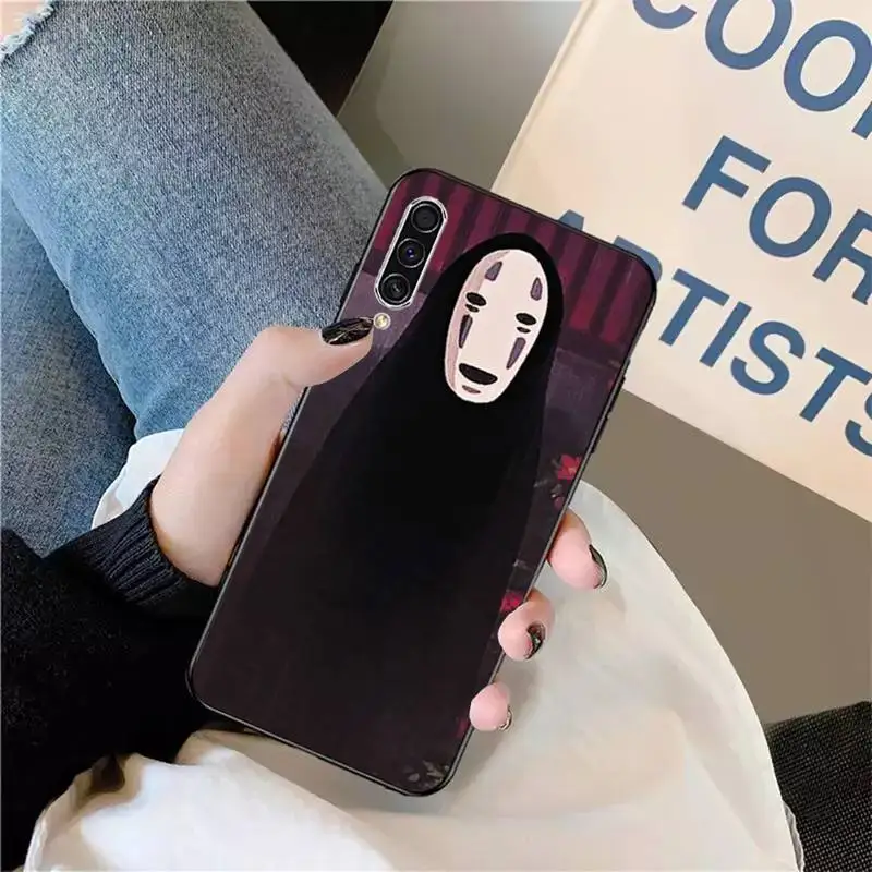 

Spirited Away No Face man japanese Phone Case For Samsung galaxy S 9 10 20 A 10 21 30 31 40 50 51 71 s note 20 j 4 2018 plus