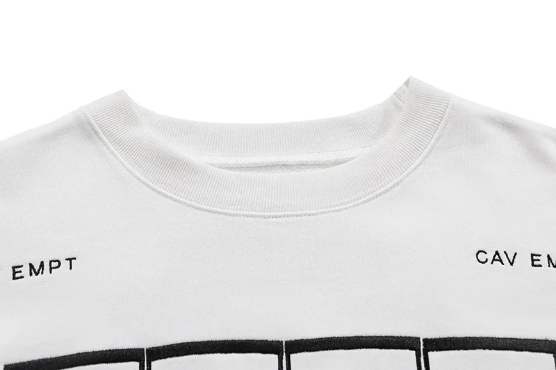 

CE CAV Gaojie chaopai printed sweater Street window printed Hooded Sweater couple