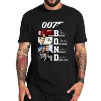 james 007 tshirt movie bond t shirt 3d print fashion casual short sleeve summer tops tee homme high quality oversize t shirts