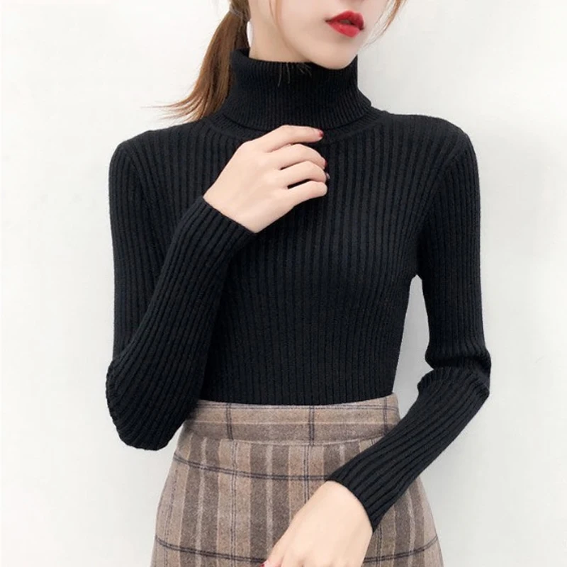 Sueter mujer invierno 2019 мягкий Элегантный женский свитер женская одежда с длинным рукавом